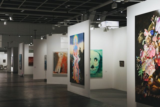 exhibition stand interior
